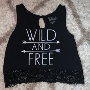 NWOT M Rue21 Black Tank Top